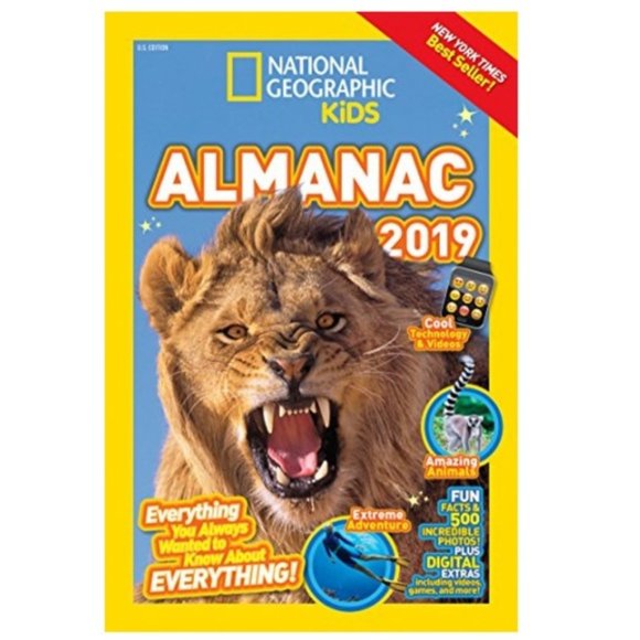 National Geographic Kids Almanac 2019, New - Picture 1 of 2